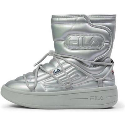 FILA, Damen, Boots + Stiefel, Superbubble Boot graue Winterstiefel für Damen, Grau, Silber, (39) FILA, Damen, Boots + Stiefel, Superbubble Boot graue Winterstiefel für Damen, Grau, Silber, (39)