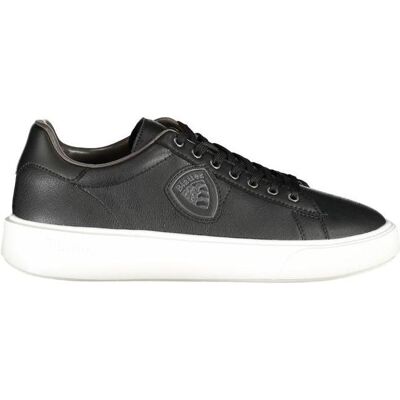 Blauer, Herren, Sneakers, Schwarzes Leder Herren Sneaker, Schwarz, (40) Blauer, Herren, Sneakers, Schwarzes Leder Herren Sneaker, Schwarz, (40)