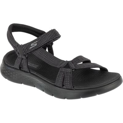 Skechers Damen, Sandalen, Go Walk, Schwarz, (38) Skechers Damen, Sandalen, Go Walk, Schwarz, (38)