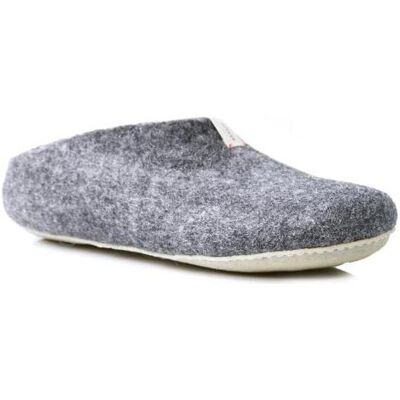 Baabuk, Unisex, Hausschuhe, Mel Dark Grey, Grau, (37) Baabuk, Unisex, Hausschuhe, Mel Dark Grey, Grau, (37)