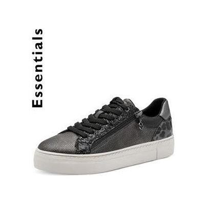 Tamaris Damen, Sneakers, Scarpe da Ginnastica Metallizzate Essentials, Grau, (38) Tamaris Damen, Sneakers, Scarpe da Ginnastica Metallizzate Essentials, Grau, (38)