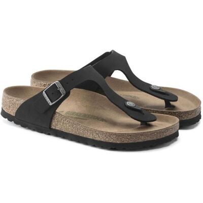 Birkenstock, Unisex, Sandalen, Gizeh BFBC Earthy Vegan, Schwarz, (35) Birkenstock, Unisex, Sandalen, Gizeh BFBC Earthy Vegan, Schwarz, (35)