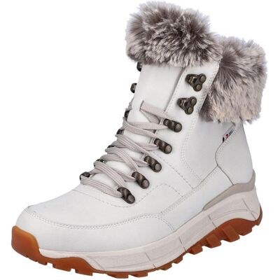 Rieker, Damen, Boots + Stiefel, Stiefelette, Weiss, (37) Rieker, Damen, Boots + Stiefel, Stiefelette, Weiss, (37)