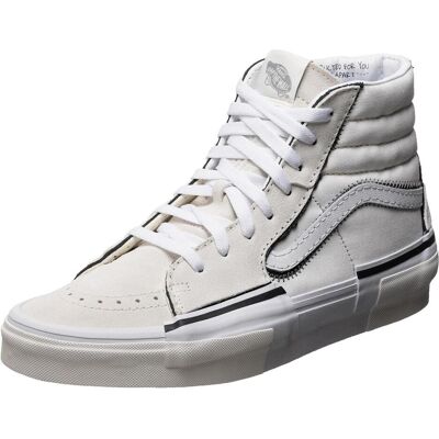Vans, Herren, Sneakers, Sk8-Hi Reconstruct Schuhe - 86685, Weiss, (44.5) Vans, Herren, Sneakers, Sk8-Hi Reconstruct Schuhe - 86685, Weiss, (44.5)