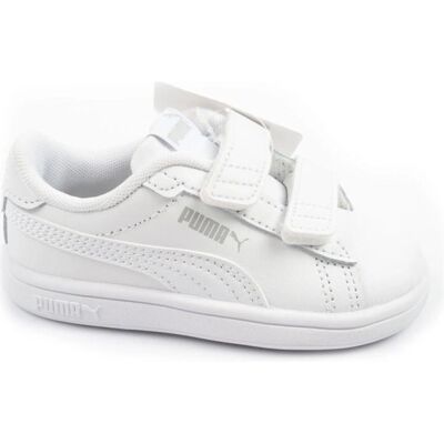 Puma Jungen, Sneakers, Smash 3.0 L V Inf, Weiss, (23) Puma Jungen, Sneakers, Smash 3.0 L V Inf, Weiss, (23)
