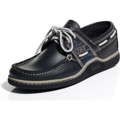 TBS, Herren, Halbschuhe, Globek, Blau, Schwarz, (44) TBS, Herren, Halbschuhe, Globek, Blau, Schwarz, (44)