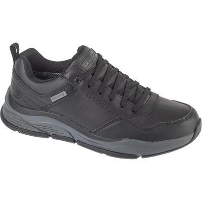 Skechers Herren, Sneakers, Herren Schnürschuhe Sportlich Gummisohle schwarz, Schwarz, (42) Skechers Herren, Sneakers, Herren Schnürschuhe Sportlich Gummisohle schwarz, Schwarz, (42)