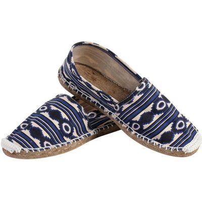 HP Damen, Espadrilles, Espadrille Aztèque Bleu T37, Blau, Mehrfarbig, (37) HP Damen, Espadrilles, Espadrille Aztèque Bleu T37, Blau, Mehrfarbig, (37)