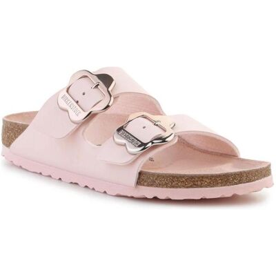 Birkenstock, Mädchen, Sandalen, Arizona Blumenschnalle Kinder hellrosa Tonal, Rosa, (29) Birkenstock, Mädchen, Sandalen, Arizona Blumenschnalle Kinder hellrosa Tonal, Rosa, (29)