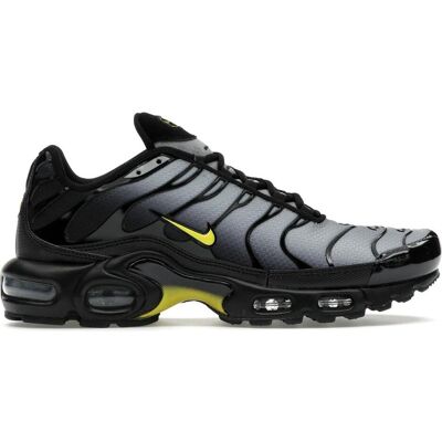 Nike Herren, Sneakers, Air Max Plus, Schwarz, Gelb, Grau, (44.5) Nike Herren, Sneakers, Air Max Plus, Schwarz, Gelb, Grau, (44.5)