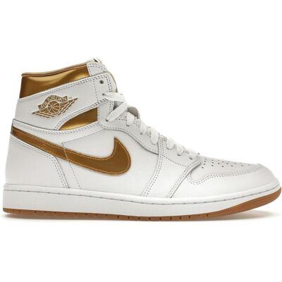 Jordan, Damen, Sneakers, 1 Retro High OG Metallic Gold (Women's), Gold, Weiss, (46) Jordan, Damen, Sneakers, 1 Retro High OG Metallic Gold (Women's), Gold, Weiss, (46)