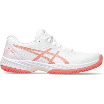 ASICS, Damen, Sneakers, GEL-GAME 9 CLAY/OC, Weiss, Rot, (39.5) ASICS, Damen, Sneakers, GEL-GAME 9 CLAY/OC, Weiss, Rot, (39.5)