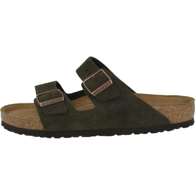 Birkenstock, Herren, Sandalen, Arizona Weichbettung Veloursleder Normal, Braun, (38) Birkenstock, Herren, Sandalen, Arizona Weichbettung Veloursleder Normal, Braun, (38)