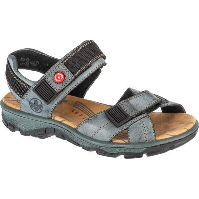 Rieker, Damen, Sandalen, 68851 14, Blau, (39) Rieker, Damen, Sandalen, 68851 14, Blau, (39)