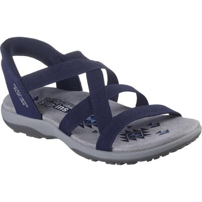 Skechers Damen, Sandalen, Reggae Slim Slip Ins, Blau, (37) Skechers Damen, Sandalen, Reggae Slim Slip Ins, Blau, (37)