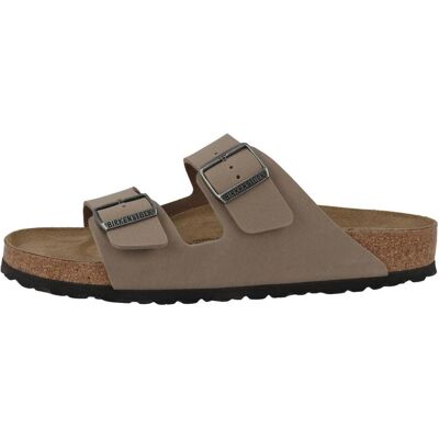 Birkenstock, Herren, Sandalen, Arizona Birko-Flor Nubuk normal, Grau, (47) Birkenstock, Herren, Sandalen, Arizona Birko-Flor Nubuk normal, Grau, (47)