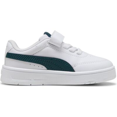 Puma Unisex, Sneakers, Court Classic Clean AC+ Inf, Weiss, Grün, (26) Puma Unisex, Sneakers, Court Classic Clean AC+ Inf, Weiss, Grün, (26)