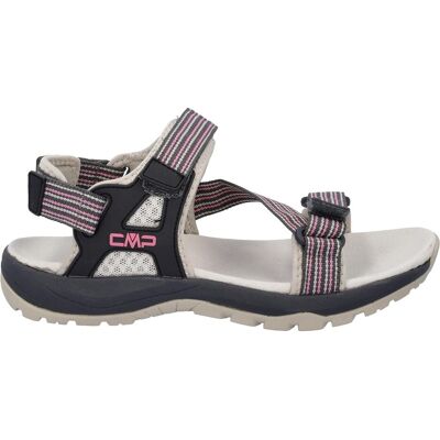 CMP Campagnolo, Damen, Sandalen, Khalys, Grau, Schwarz, Pink, (38) CMP Campagnolo, Damen, Sandalen, Khalys, Grau, Schwarz, Pink, (38)