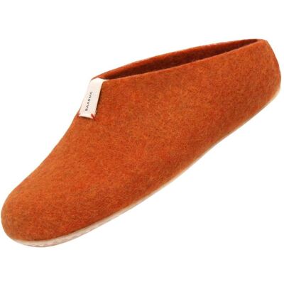 Baabuk, Unisex, Hausschuhe, Mel, Orange, (43) Baabuk, Unisex, Hausschuhe, Mel, Orange, (43)