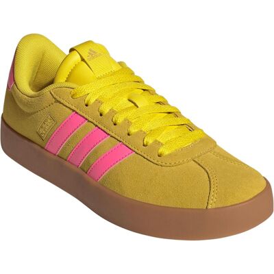 Adidas Damen, Sneakers, Women's VL Court 3.0, Gelb, Gold, Rosa, (37, 37.5) Adidas Damen, Sneakers, Women's VL Court 3.0, Gelb, Gold, Rosa, (37, 37.5)
