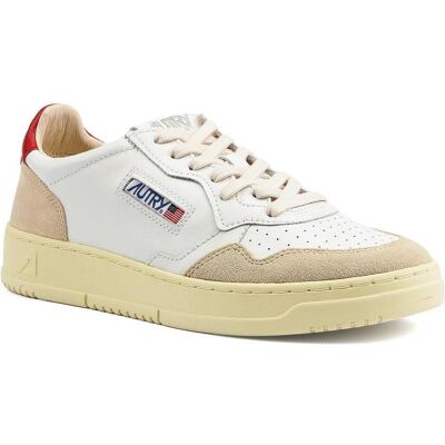 Autry, Herren, Sneakers, Medalist Low Man, Rot, Weiss, (43) Autry, Herren, Sneakers, Medalist Low Man, Rot, Weiss, (43)