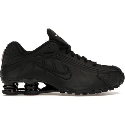 Nike Damen, Sneakers, Shox R4, Schwarz, Orange, (44.5) Nike Damen, Sneakers, Shox R4, Schwarz, Orange, (44.5)