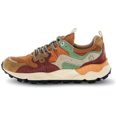 Flower Mountain, Damen, Sneakers, Yamano 3, Grün, Braun, (38) Flower Mountain, Damen, Sneakers, Yamano 3, Grün, Braun, (38)