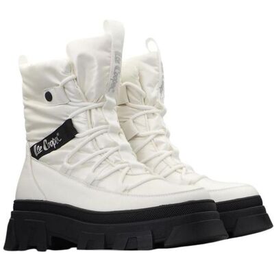 Lee Cooper Weiße Damen Schneestiefel - Schneestiefel Lee Cooper Weiße Damen Schneestiefel - Schneestiefel