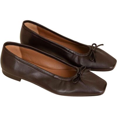 Bobbies, Damen, Ballerinas, Mari, Braun, (39) Bobbies, Damen, Ballerinas, Mari, Braun, (39)