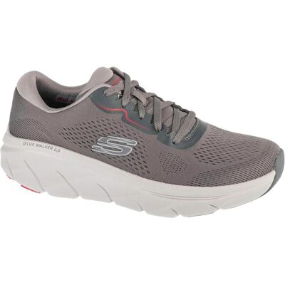 Skechers Herren, Sneakers, Slipper: D'Lux Walker 2.0 - Swave Gray, Grau, Silber, (40) Skechers Herren, Sneakers, Slipper: D'Lux Walker 2.0 - Swave Gray, Grau, Silber, (40)