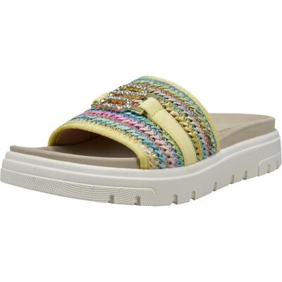 Bagatt, Damen, Sandalen, Pantoletten für Damen, Mehrfarbig, Gelb, (36) Bagatt, Damen, Sandalen, Pantoletten für Damen, Mehrfarbig, Gelb, (36)