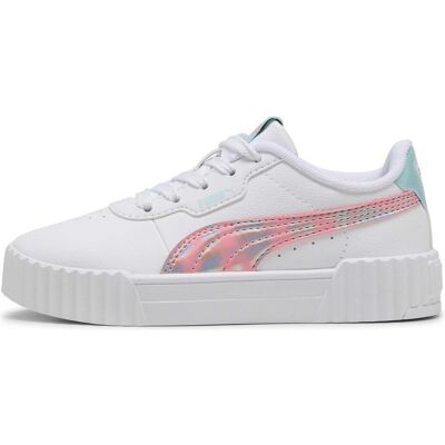 Puma Mädchen, Sneakers, Carina 3.0 Space belle PS, Weiss, Rosa, (35) Puma Mädchen, Sneakers, Carina 3.0 Space belle PS, Weiss, Rosa, (35)