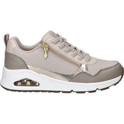 Skechers Damen, Sneakers, Uno Métallique Glisseurs, Beige, (41) Skechers Damen, Sneakers, Uno Métallique Glisseurs, Beige, (41)