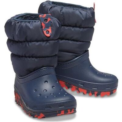 Crocs, Unisex, Boots + Stiefel, K's Classic Neo Puff Boot, Blau, (30, 30.5, 31) Crocs, Unisex, Boots + Stiefel, K's Classic Neo Puff Boot, Blau, (30, 30.5, 31)