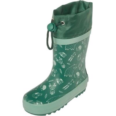 Playshoes, Unisex, Gummistiefel, Kid's Gummistiefel Waldtiere, Grün, (20) Playshoes, Unisex, Gummistiefel, Kid's Gummistiefel Waldtiere, Grün, (20)