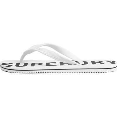 Superdry, Herren, Flip-Flops, Code Essential Flip-Flops, Weiss, (L) Superdry, Herren, Flip-Flops, Code Essential Flip-Flops, Weiss, (L)