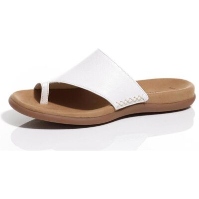 Gabor Damen, Flip-Flops, Pantoletten, Weiss, (38) Gabor Damen, Flip-Flops, Pantoletten, Weiss, (38)