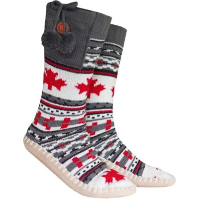 Glovii, Unisex, Hausschuhe, GQ4M Slipper Slipper-Stiefel Unisex uni, Rot, Grau, (36, 37, 38, 39, 40) Glovii, Unisex, Hausschuhe, GQ4M Slipper Slipper-Stiefel Unisex uni, Rot, Grau, (36, 37, 38, 39, 40)