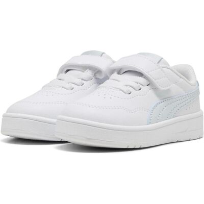 Puma Mädchen, Sneakers, Court Lally AC+ Inf, Blau, Weiss, (27) Puma Mädchen, Sneakers, Court Lally AC+ Inf, Blau, Weiss, (27)