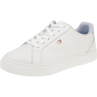 Tommy Hilfiger Damen, Sneakers, Flag Court, Weiss, (37) Tommy Hilfiger Damen, Sneakers, Flag Court, Weiss, (37)