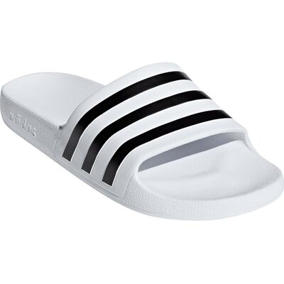 Adidas Unisex, Hausschuhe, Adilette Aqua, Weiss, (46) Adidas Unisex, Hausschuhe, Adilette Aqua, Weiss, (46)