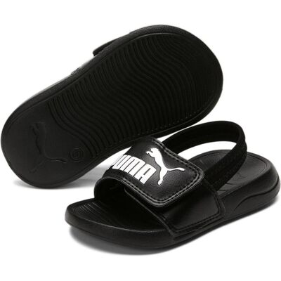 Puma Jungen, Sandalen, Popcat 20 Backstrap AC Inf, Schwarz, (22) Puma Jungen, Sandalen, Popcat 20 Backstrap AC Inf, Schwarz, (22)