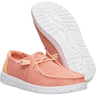 Hey Dude, Damen, Sneakers, Wendy Stretch Sox, Orange, (40) Hey Dude, Damen, Sneakers, Wendy Stretch Sox, Orange, (40)