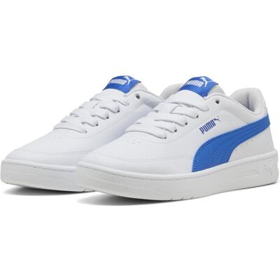Puma Mädchen, Sneakers, Court Classic Clean Jr, Blau, Weiss, (37.5) Puma Mädchen, Sneakers, Court Classic Clean Jr, Blau, Weiss, (37.5)