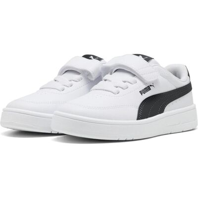 Puma Unisex, Sneakers, Court Classic Clean AC+ PS, Schwarz, Weiss, (28) Puma Unisex, Sneakers, Court Classic Clean AC+ PS, Schwarz, Weiss, (28)