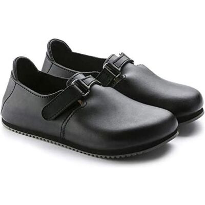 Birkenstock, Damen, Sandalen, Clog Linz Superlauf, Naturleder, schwarz, normal, Grösse 36, Schwarz, (36) Birkenstock, Damen, Sandalen, Clog Linz Superlauf, Naturleder, schwarz, normal, Grösse 36, Schwarz, (36)