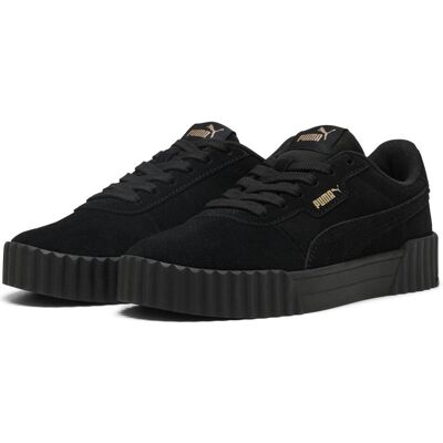 Puma Damen, Sneakers, Carina 3.0 SD, Schwarz, Gold, (37.5) Puma Damen, Sneakers, Carina 3.0 SD, Schwarz, Gold, (37.5)