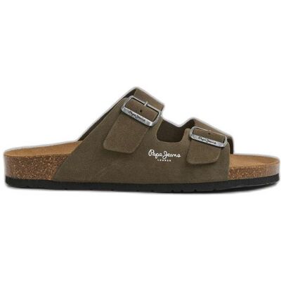 Pepe Jeans, Herren, Sandalen, Bio Suede, Grün, (43) Pepe Jeans, Herren, Sandalen, Bio Suede, Grün, (43)