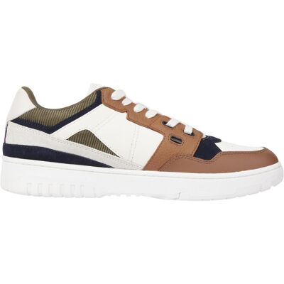 Tommy Hilfiger Herren, Sneakers, Th Basket Better Ii Leder Herren-Lederschuhe, Braun, (44) Tommy Hilfiger Herren, Sneakers, Th Basket Better Ii Leder Herren-Lederschuhe, Braun, (44)