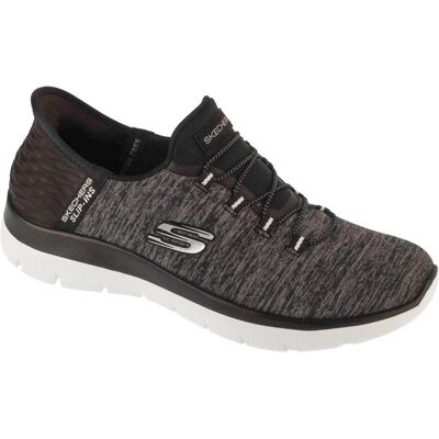 Skechers Damen, Halbschuhe, 149937 BKW, Grau, Weiss, Schwarz, (39) Skechers Damen, Halbschuhe, 149937 BKW, Grau, Weiss, Schwarz, (39)